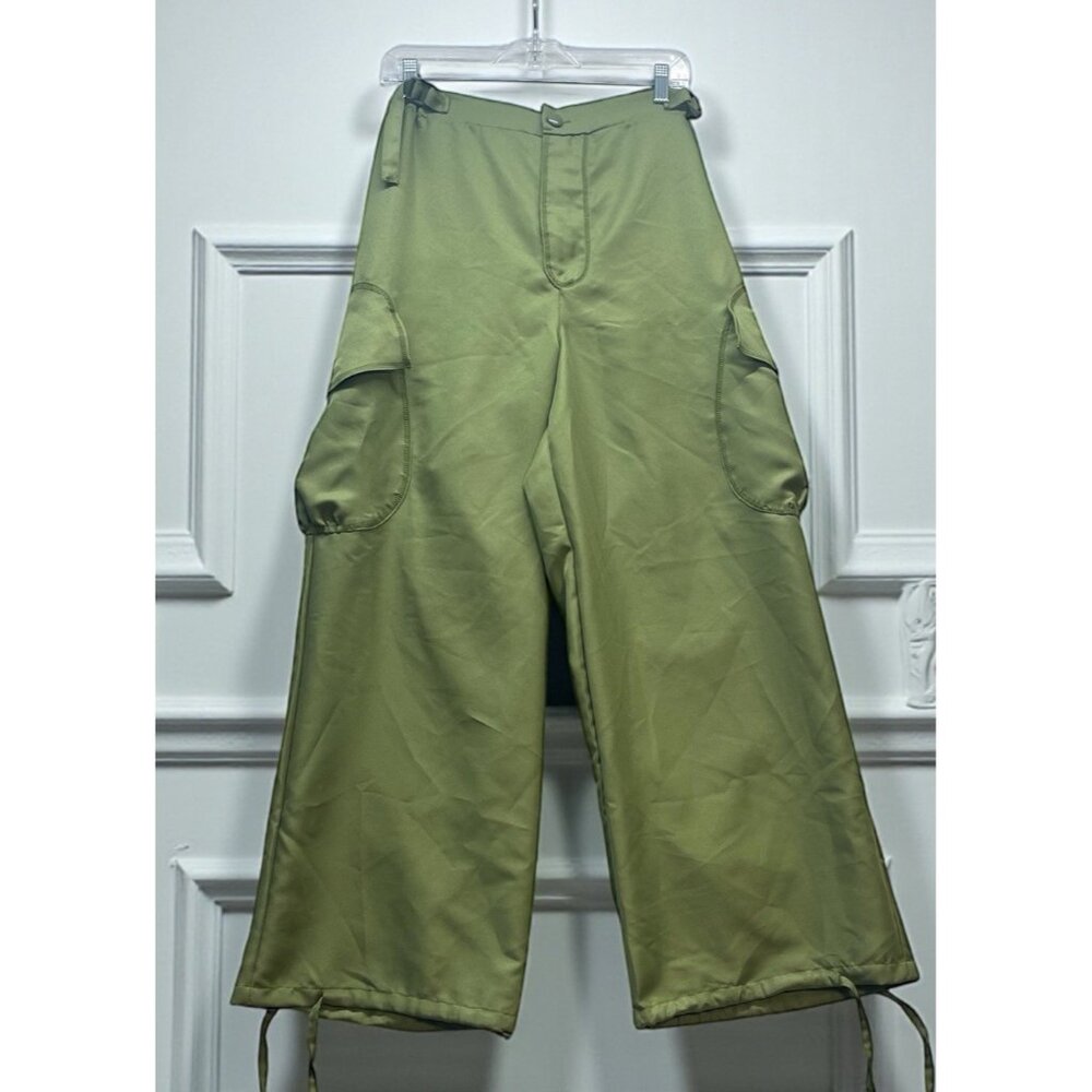 Disney Kim Possible Costume Pants Women’s Sz S Green Cosplay Spirit Halloween